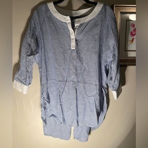 For Cynthia linen/cotton tunic size S